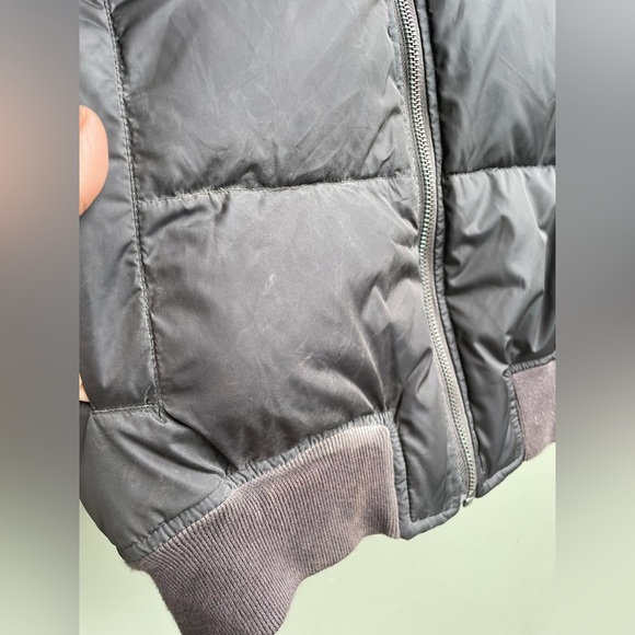 John Vervatos Dark Gray Down Puffer Vest Size Medium - Picture 9 of 9